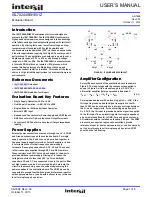 Intersil ISL70244SEHEV1Z User Manual предпросмотр