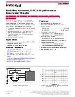 Intersil ISL705ARH Datasheet preview