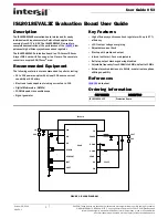 Preview for 1 page of Intersil ISL8018EVAL3Z User Manual