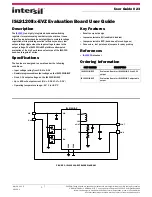 Предварительный просмотр 1 страницы Intersil ISL9120IIx-EVZ User Manual