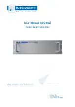 Intersoft Electronics RTG1002 User Manual preview