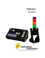 Interspace Industries FiliBuster User Manual предпросмотр