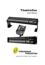 Interspace Industries TheatreCue User Manual preview