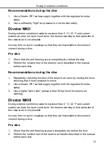 Preview for 13 page of INTERSPIRO DIVATOR MKII Manual