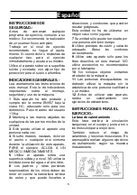 Предварительный просмотр 5 страницы INTERSPORT JE301 Instructions For Assembly And Use