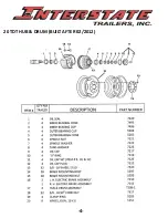 Preview for 7 page of Interstate 20TDA Parts And Service Manual