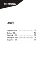 Preview for 2 page of INTERSTEEL 0099.405507 User Manual