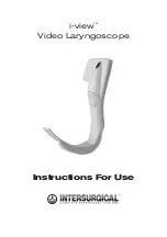 Предварительный просмотр 1 страницы Intersurgical i-view Instructions For Use Manual