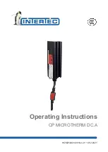 Intertec Data Systems CP a THERM Operating Instructions Manual preview