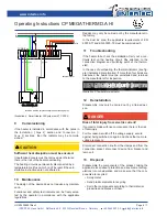 Preview for 6 page of Intertec Data Systems CP MEGATHERM D.A HI series Operating Instructions Manual