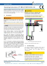 Предварительный просмотр 5 страницы Intertec Data Systems CP MEGATHERM DN.A HI Operating Instructions Manual