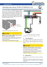 Preview for 6 page of Intertec Data Systems CP MULTITHERM D.A HI Operating Instructions Manual