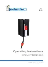 Intertec Data Systems CP MULTITHERM DC.A Operating Instructions Manual preview