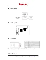 Предварительный просмотр 2 страницы Intertec Data Systems ITV-GECWV407M User Manual