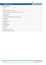 Preview for 2 page of Intertec Data Systems SL BLOCKTHERM DB.A Operating Instructions Manual