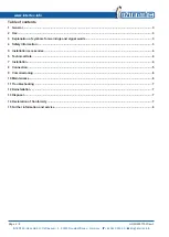 Preview for 2 page of Intertec Data Systems SL MEGATHERM DE.A Operating Instructions Manual