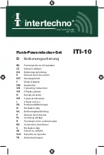 Preview for 1 page of INTERTECHNO ITI-10 Operating Instructions Manual