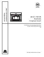 Preview for 1 page of Intertek Jotul C 550 CB Rockland Operating Instructions Manual