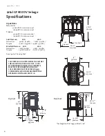 Предварительный просмотр 4 страницы Intertek Jotul GF 400 DV Sebago Installation And Operation Instructions Manual