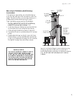 Предварительный просмотр 13 страницы Intertek Jotul GF 400 DV Sebago Installation And Operation Instructions Manual