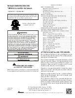 Intertek MES80 Installation Instructions Manual preview