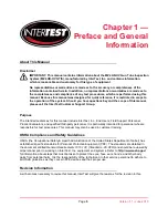 Preview for 5 page of InterTest iShot Imaging MZ4 HD-UV GTIS Operation And Service Manual