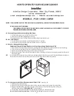 Preview for 5 page of InterVac CM-120 Installation And Operating Manual