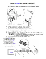 Предварительный просмотр 7 страницы InterVac CS-RM Installation And Operating Manual