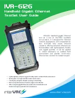 intervre IVR-6126 Series User Manual preview