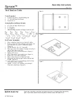 Предварительный просмотр 1 страницы Interwoven Spruce Assembly Instructions