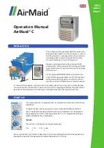 Preview for 1 page of interzon AirMaid C Series Operation Manual