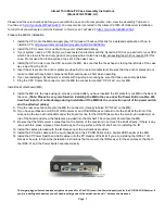 Предварительный просмотр 1 страницы Inteset INT-TX482-1U Assembly Instructions