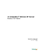 IntesisBox IBOX-BAC-MBTCP-100 User Manual preview