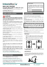 IntesisBox IBOX-BAC Series Installation Sheet preview