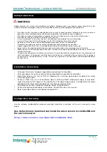 IntesisBox Modbus Server-Cerberus ISO1745 Installation Manual preview