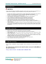 IntesisBox Modbus Server-FIDELIO TCP/IP Installation Manual preview