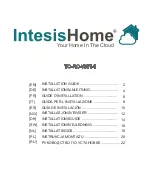 Preview for 1 page of IntesisHome INWFITOS001R000 Installation Manual