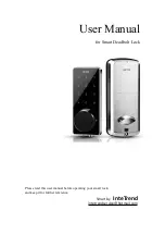 Preview for 1 page of InteTrend Smart Deadbolt Lock User Manual