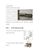 Preview for 5 page of InteTrend Smart Deadbolt Lock User Manual