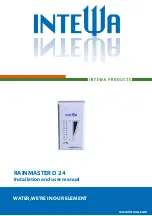 Intewa RAINMASTER D 24 Installation And User Manual предпросмотр