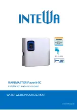 Intewa RAINMASTER Favorit-SC Installation And User Manual preview