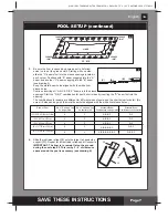 Preview for 7 page of Intex Marketing Rectangular Ultra Frame Pool Owner'S Manual