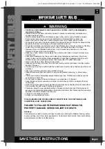 Preview for 3 page of Intex 102-1/2 x 63'' x 25-5/8'' Owner'S Manual