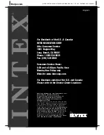 Preview for 18 page of Intex 15' x 9' (457 cm x 274 cm) Owner'S Manual