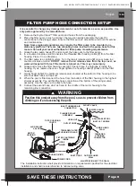 Предварительный просмотр 8 страницы Intex 28636 Owner'S Manual