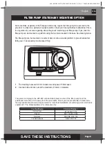 Предварительный просмотр 9 страницы Intex 28636 Owner'S Manual