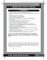 Предварительный просмотр 3 страницы Intex 48" Owner'S Manual