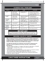 Preview for 11 page of Intex 604G Owner'S Manual