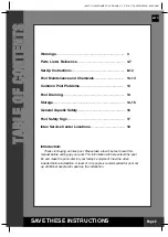 Preview for 2 page of Intex 88PO Owner'S Manual