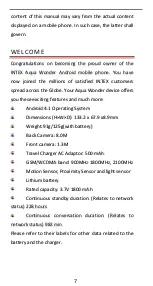 Preview for 7 page of Intex Aqua Flash User Manual